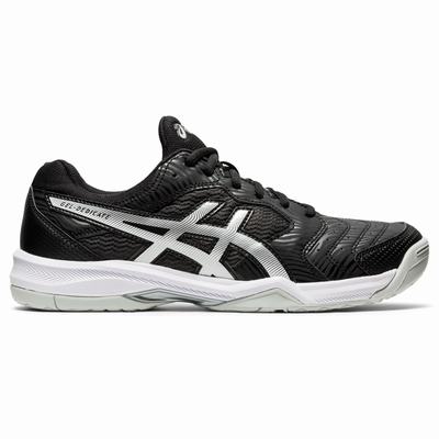 Asics Gel-dedicate 6 - Miesten Tenniskengät - Mustat/Valkoinen